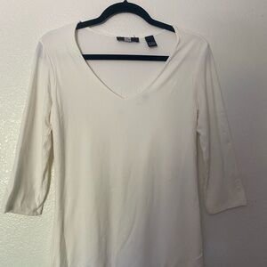 Saks Fifth Avenue Stretch Shirt with 3/4 sleeve
